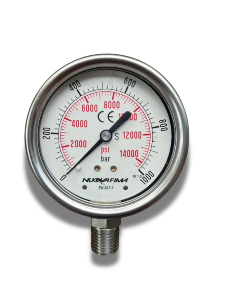 NUOVA FIMA Stainless Steel Pressure Gauge | เกจวัดแรงดันสแตนเลส สำหรับงานอุตสาหกรรม
