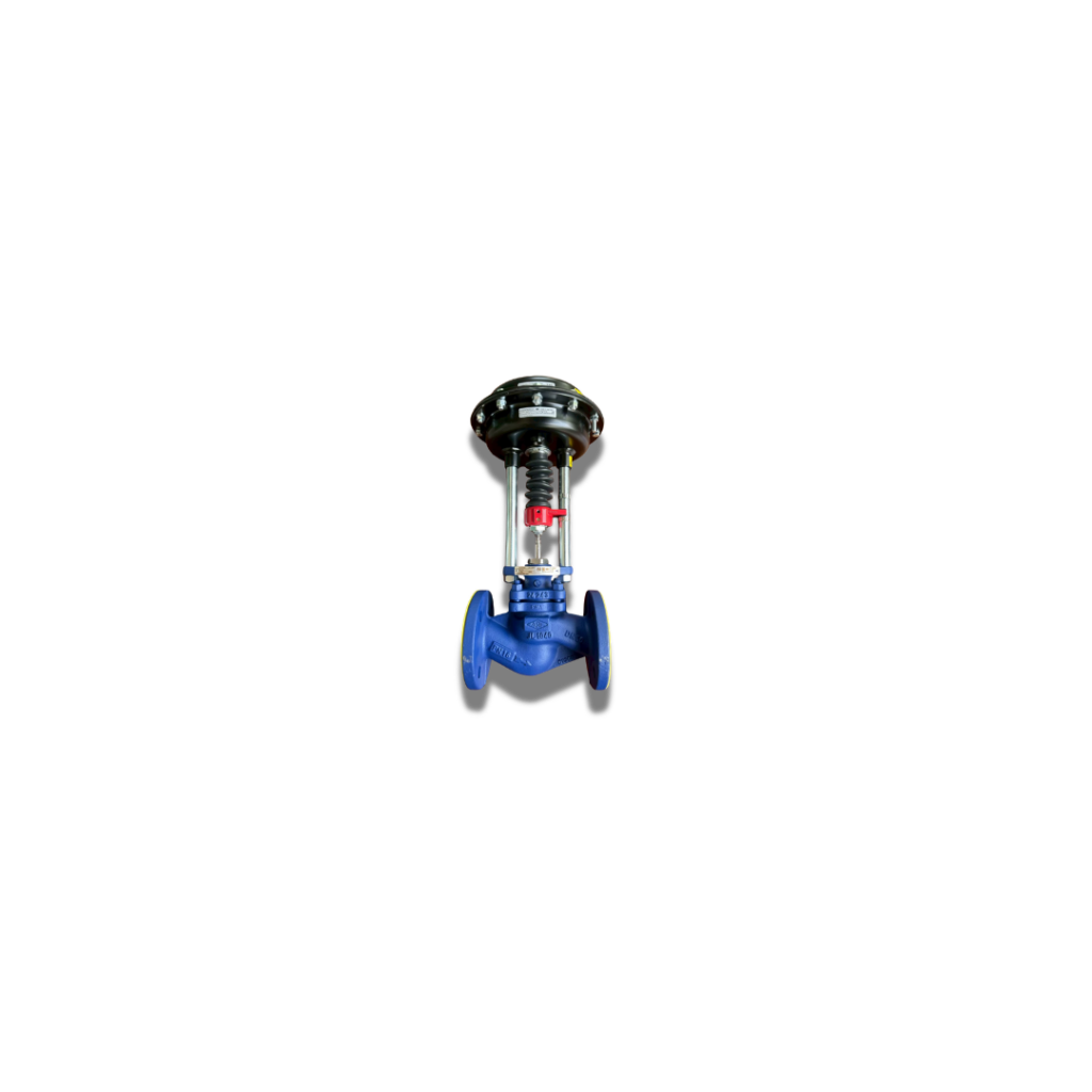 Pneumatic Control Valve Cast Iron สำหรับระบบควบคุมอัตโนมัติในงานอุตสาหกรรม