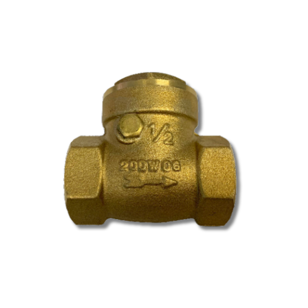 Check Valve Brass เช็ควาล์วทองเหลือง ป้องกันการไหลย้อน เพิ่มประสิทธิภาพให้ระบบท่อ