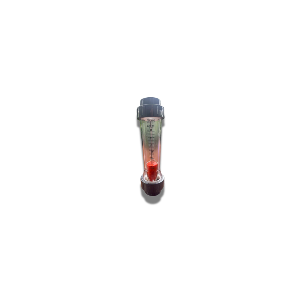 Flowmeter LZS-65 เครื่องวัดอัตราการไหลแบบ Plastic Tube Rotameter สำหรับงานอุตสาหกรรม