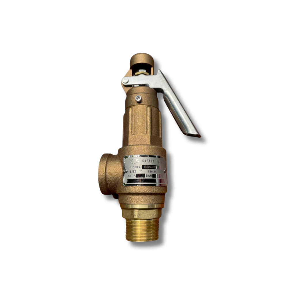Safety Valve Brass เซฟตี้วาล์วทองเหลือง ป้องกันแรงดันเกิน เพิ่มความปลอดภัยให้ระบบอุตสาหกรรม
